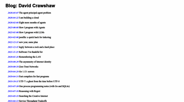 crawshaw.io