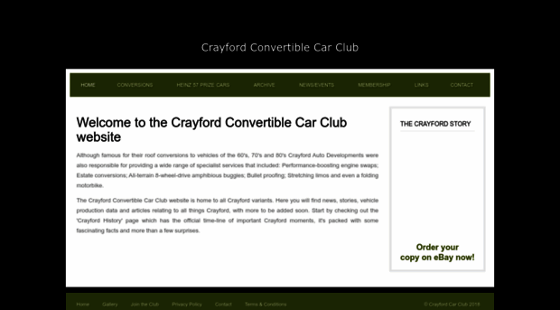 crayfordconvertibleclub.com