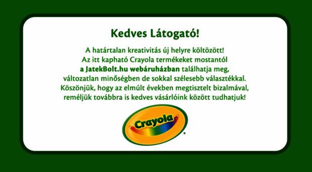 crayolawebaruhaz.hu