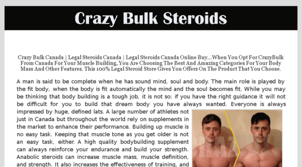 crazybulkcanada.com