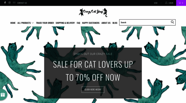 crazycatshop.co