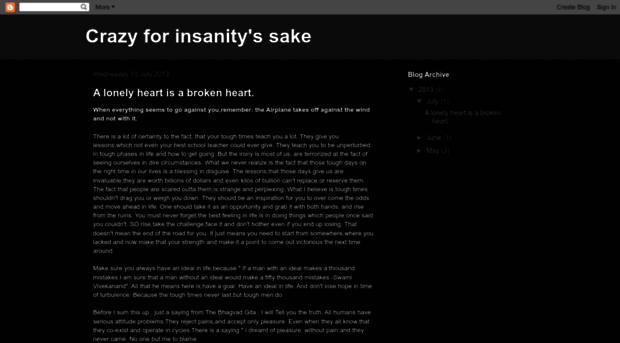 crazyforinsanitysake.blogspot.in