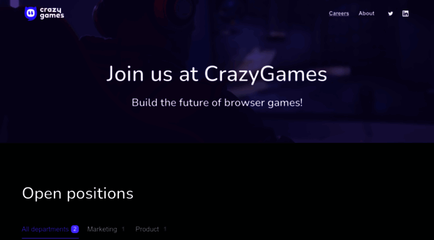 crazygames.recruitee.com