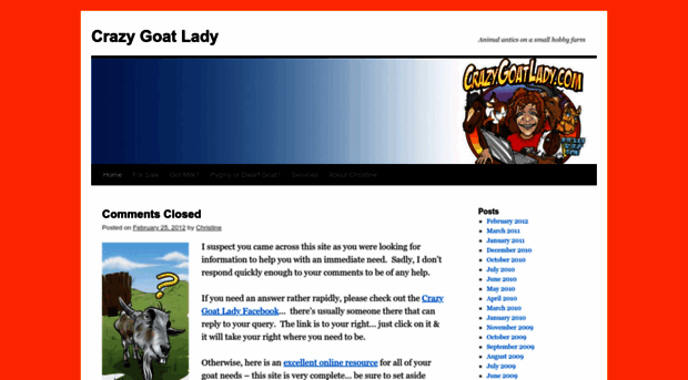 crazygoatlady.com