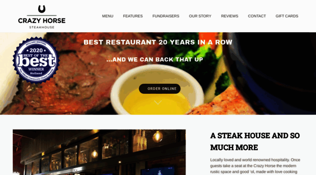 crazyhorsesteakhouse.com