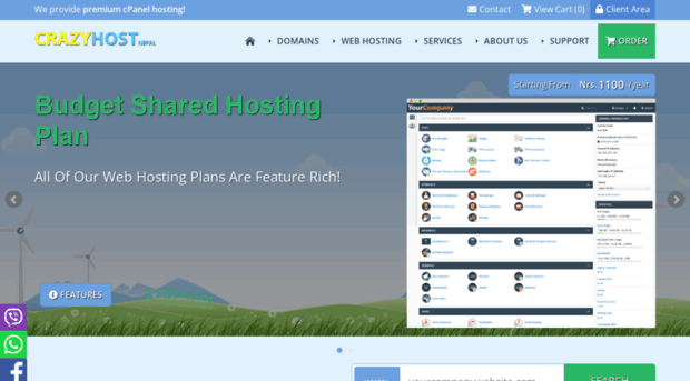 crazyhostnepal.com