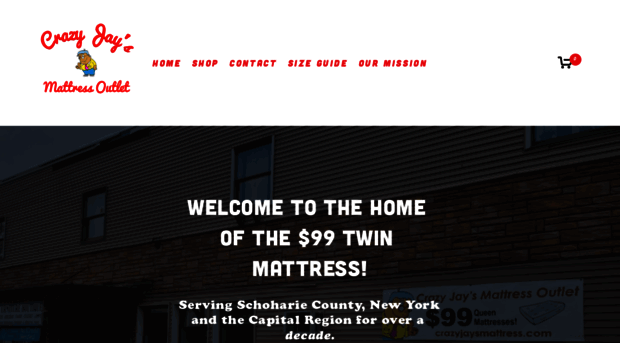 crazyjaysmattress.com