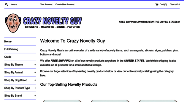 crazynoveltyguy.com