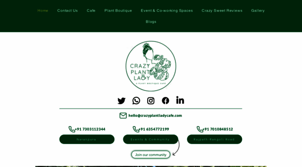 crazyplantladycafe.com