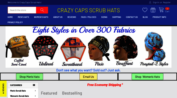 crazyscrubhats.com