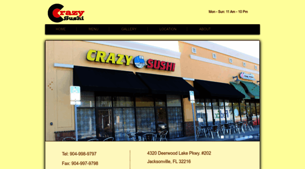 crazysushijax.com