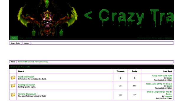 crazytrainhyjal.proboards.com