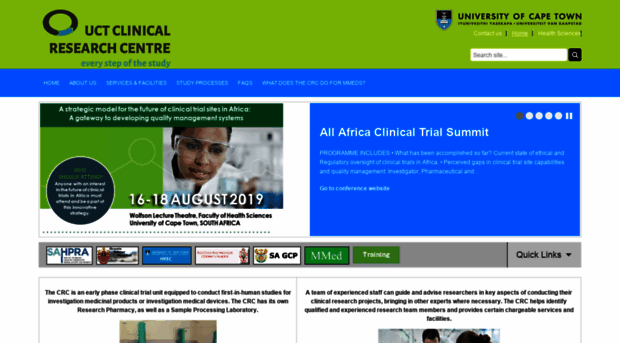 clinical research centre uct