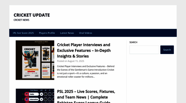 crcketupdate.com