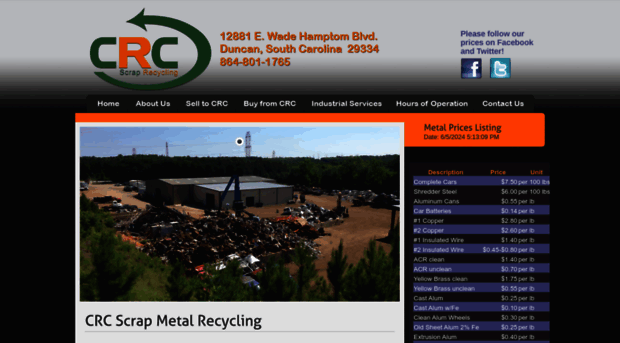 crcmetalrecycling.com