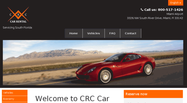 crcrentacar.com