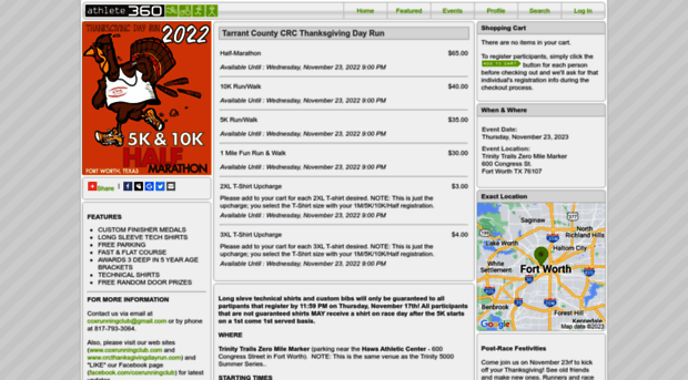 crcthanksgivingdayrun.athlete360.com