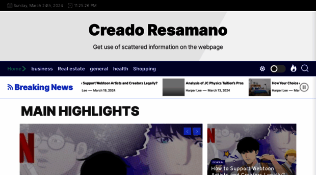 creadoresamano.com