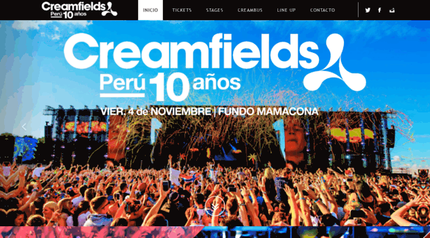 creamfieldsperu.com