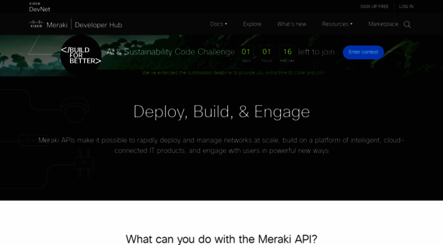 create.meraki.io