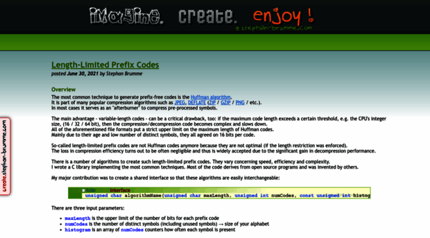create.stephan-brumme.com