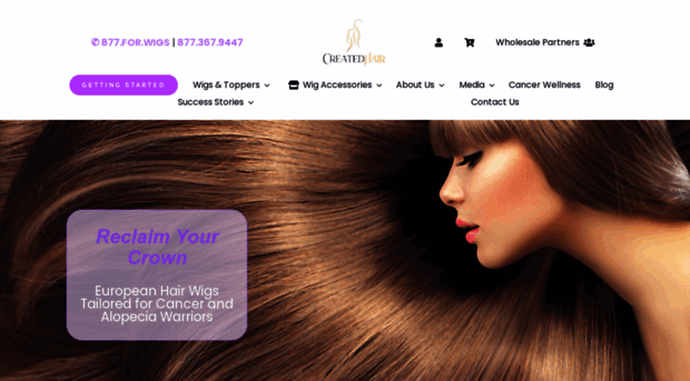 createdhair.com