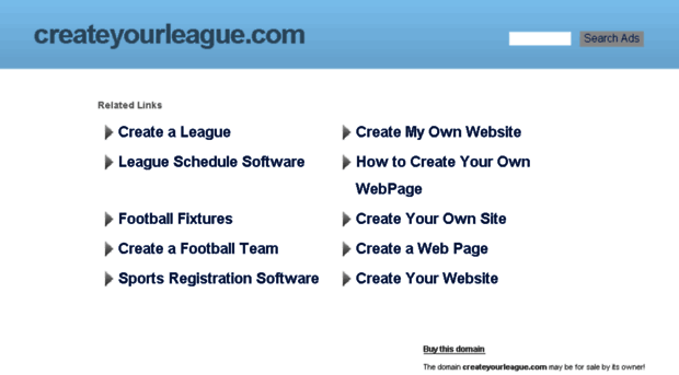 createyourleague.com
