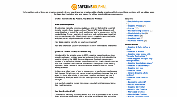 creatinejournal.com