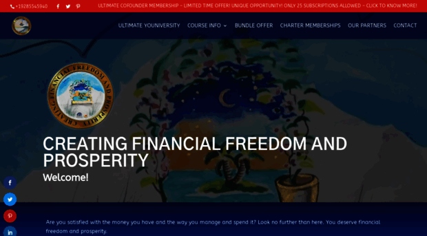 creatingfinancialfreedomandprosperity.com
