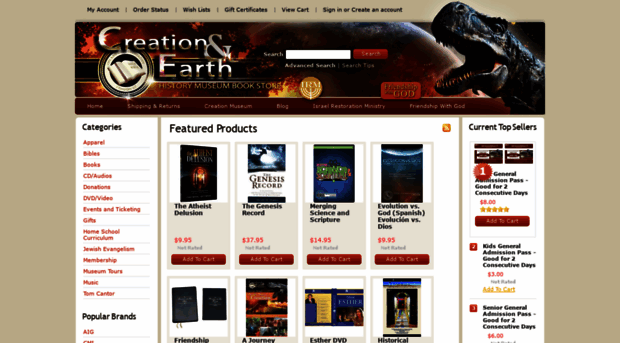 creationbookstore.com