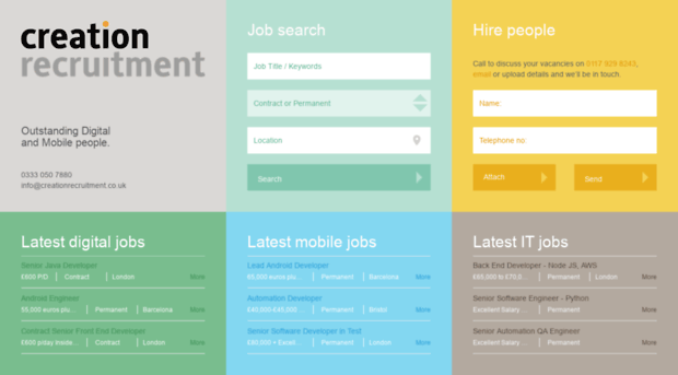 creationrecruitment.com