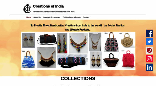 creationsofindia.com