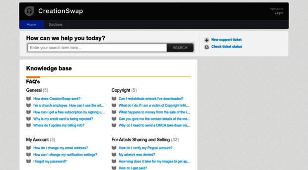 creationswap.freshdesk.com