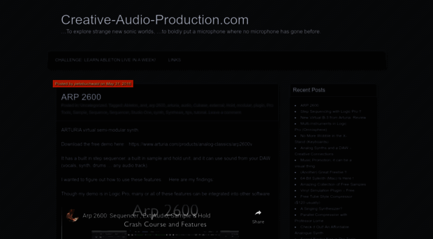 creative-audio-production.com