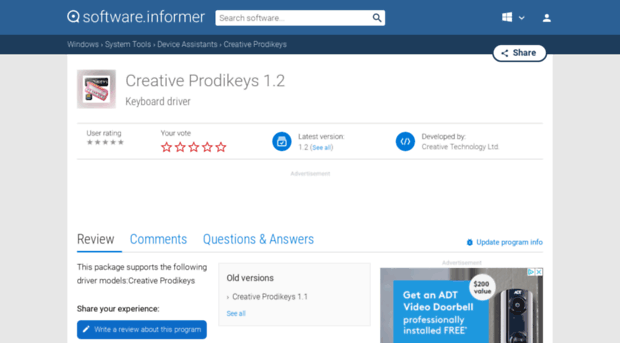 creative-prodikeys.software.informer.com