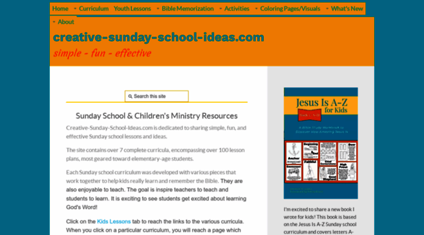 creative-sunday-school-ideas.com