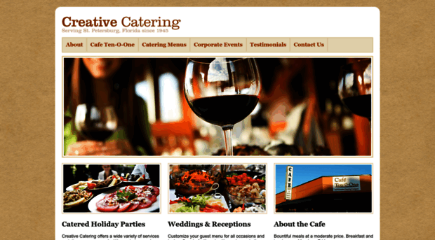 creativecateringcompany.com