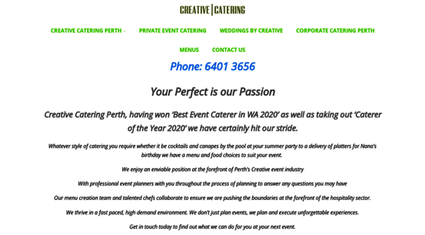 creativecateringperth.com