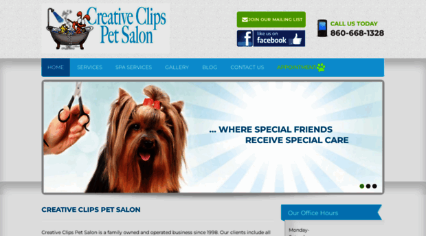 creativeclipspetsalon.com