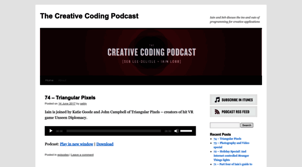 creativecodingpodcast.com