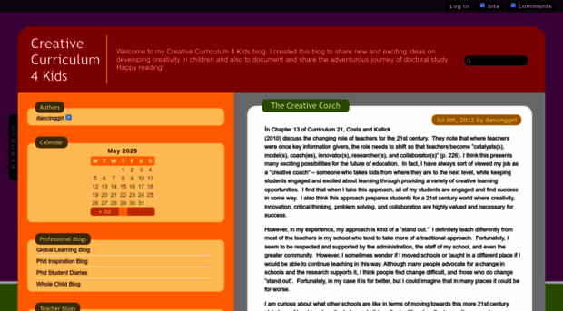 creativecurriculum4kids.com