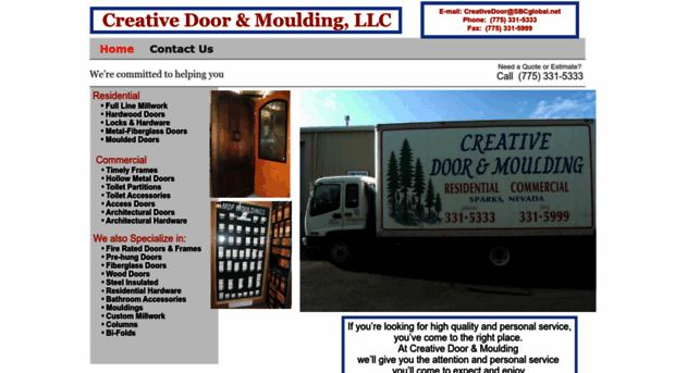 creativedoorandmoulding.com