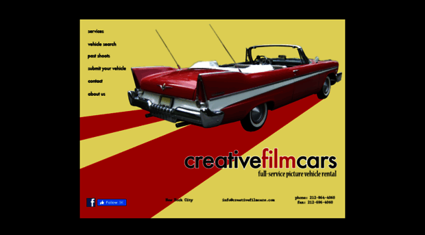 creativefilmcars.com