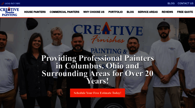 creativefinishesohio.com