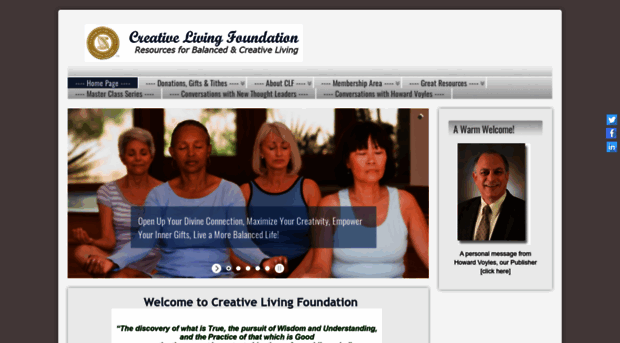 creativelivingfoundation.org