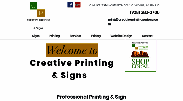 creativeprintingsedona.com