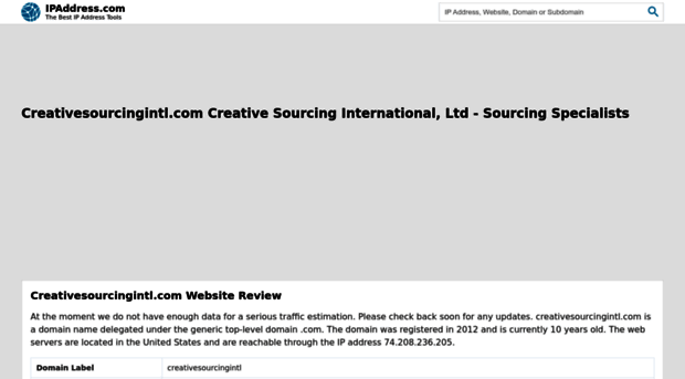 creativesourcingintl.com.ipaddress.com