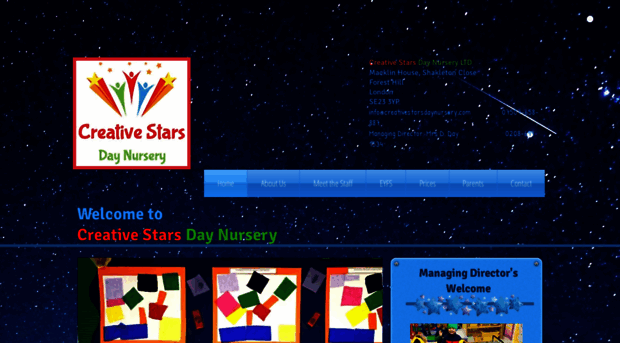 creativestarsdaynursery.com