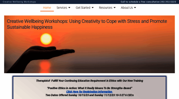 creativewellbeingworkshops.com