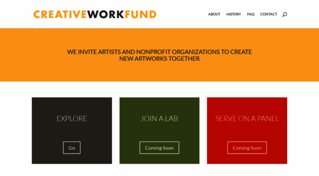 creativeworkfund.org